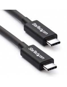 Cable usb tipo c startech 2m - macho - macho - negro