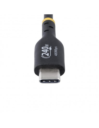 Cable usb tipo c startech 2m - macho - macho - negro