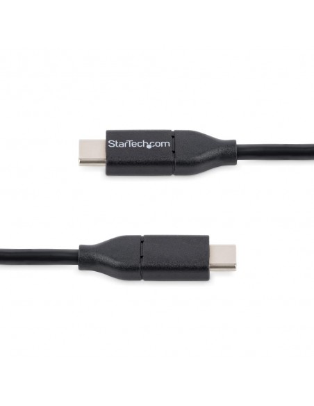 Cable usb tipo c startech 3m - macho - macho - negro