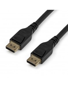 Cable displayport 8k startech 3m - macho - macho - negro