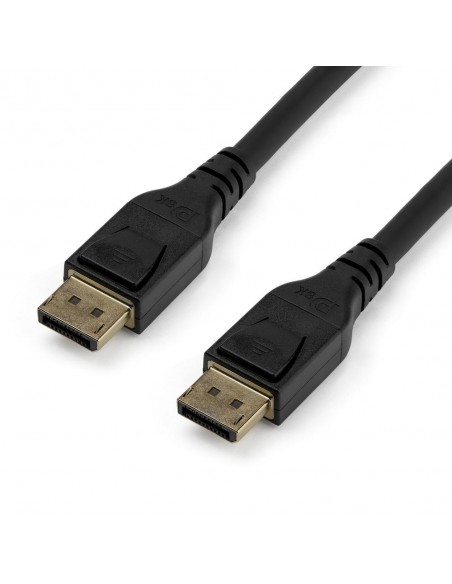 Cable displayport 8k startech 3m - macho - macho - negro