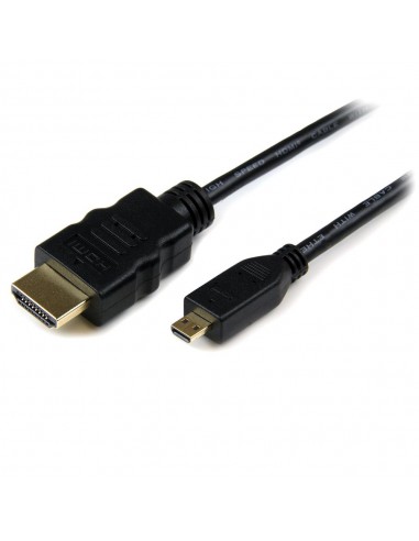 Cable hdmi a micro hdmi startech 3m - macho - macho - negro