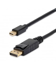 Cable mini dp a displayport startech 3m - macho - macho - negro