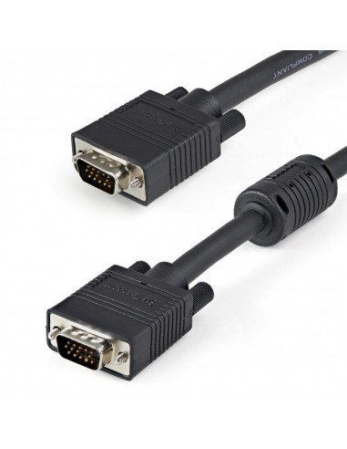 Cable vga startech 3m - macho - macho - negro