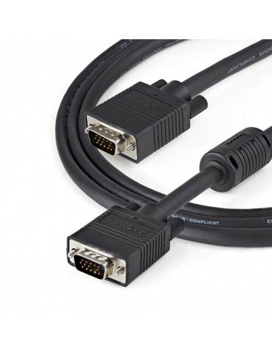 Cable vga startech 3m - macho - macho - negro