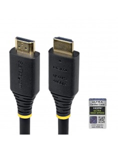 Cable hdmi 8k startech 4m - macho - macho - negro