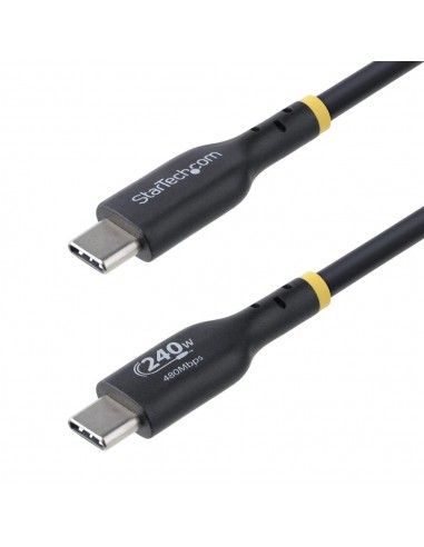 Cable usb tipo c startech 4m - macho - macho - negro
