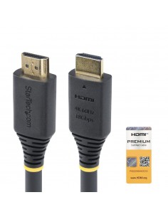 Cable hdmi 4k startech 5m - macho - macho - negro