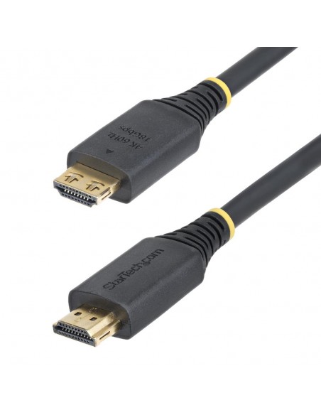 Cable hdmi 4k con agarre startech 5m - macho - macho - negro