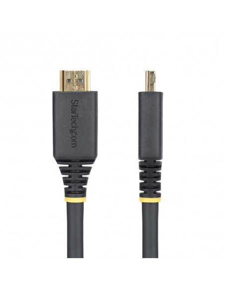 Cable hdmi 4k con agarre startech 5m - macho - macho - negro