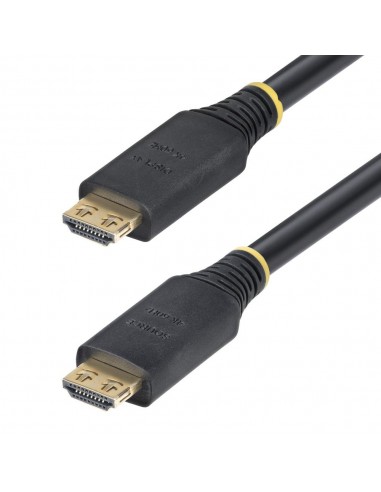 Cable hdmi 4k con agarre startech 15m - macho - macho - negro