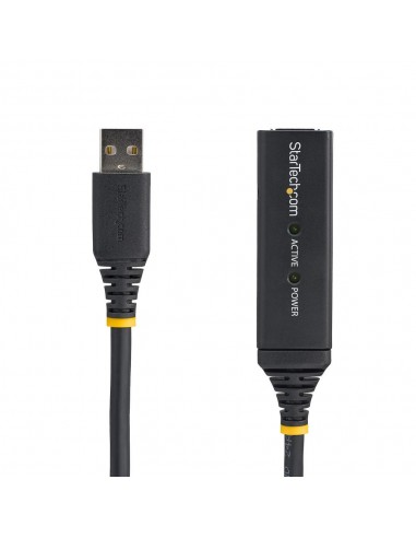 Cable usb tipo a startech 25m - macho - hembra - negro
