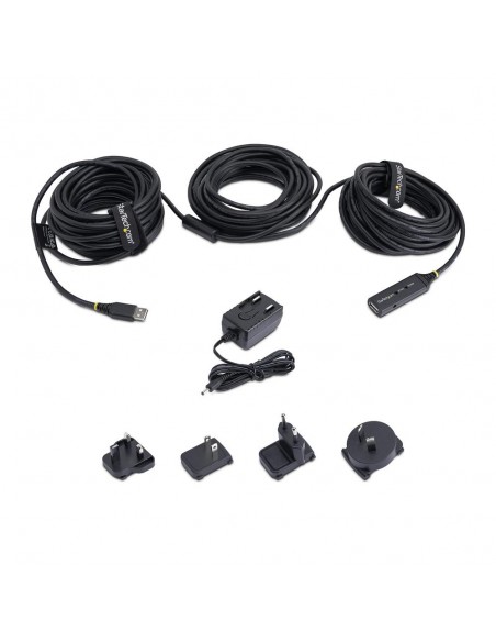 Cable usb tipo a startech 25m - macho - hembra - negro Cable usb tipo a startech 25m - macho - hembra - negro