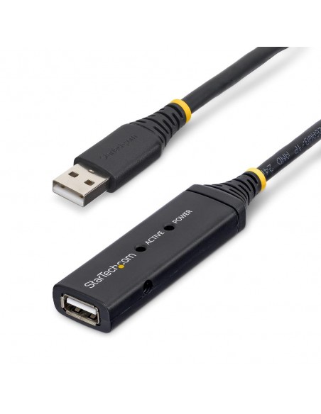 Cable usb tipo a startech 5m - macho - hembra - negro Cable usb tipo a startech 5m - macho - hembra - negro