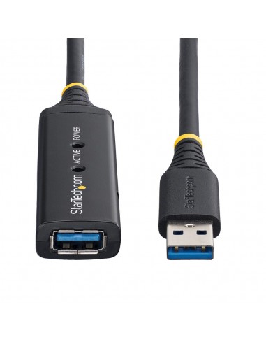 Cable usb tipo a startech 5m - macho - hembra - negro