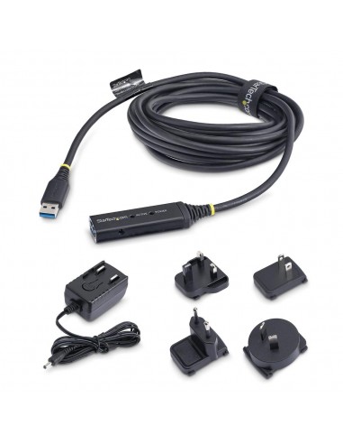 Cable usb tipo a startech 5m - macho - hembra - negro
