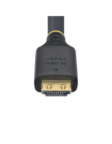 Cable hdmi 4k con agarre startech 7m - macho - macho - negro