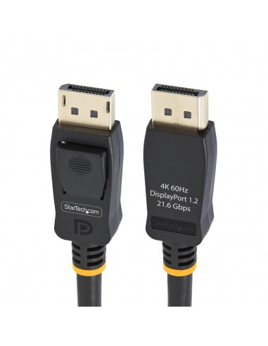 Cable displayport 4k x 2k startech 1m - macho - macho - negro