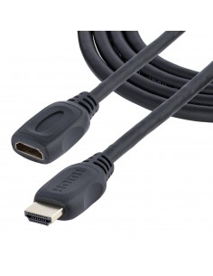 Cable hdmi 4k x 2k startech 2m - macho - hembra - negro