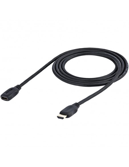 Cable hdmi 4k x 2k startech 2m - macho - hembra - negro Cable hdmi 4k x 2k startech 2m - macho - hembra - negro