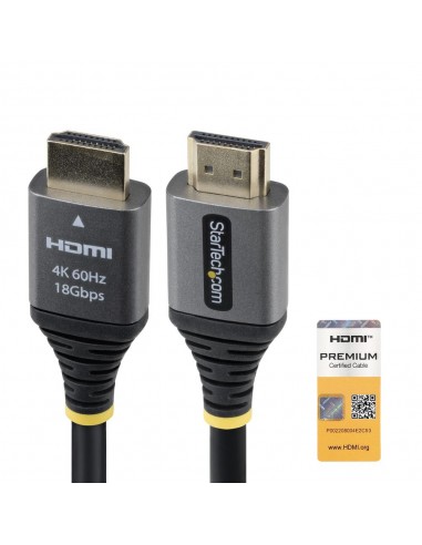 Cable hdmi 4k startech 2m - macho - macho