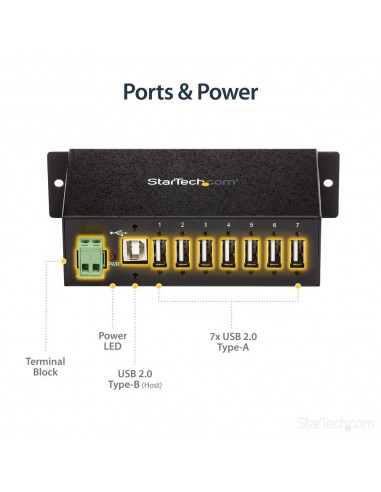 Hub startech 7 en 1