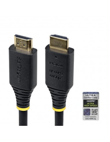Cable hdmi 8k 0.5m - macho - macho - negro