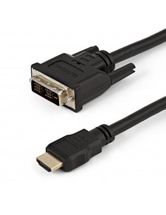 Cable hdmi a dvi - d startech 1.5m - macho - macho - negro
