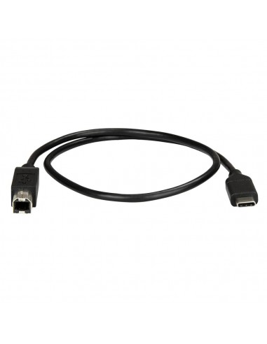Cable usb tipo c a usb tipo b startech 0.5m - macho - macho - negro