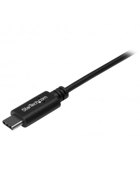 Cable usb tipo c a usb tipo a startech 0.5m - macho - macho - negro