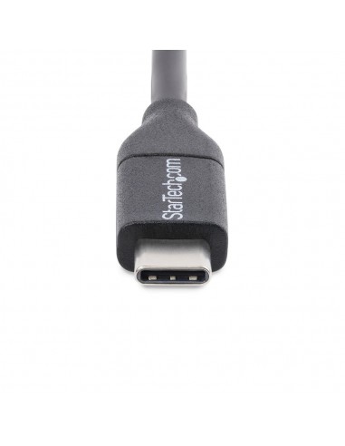 Cable usb tipo c startech 0.5m - macho - macho - negro