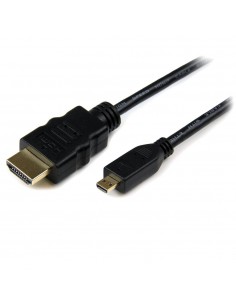 Cable hdmi a micro hdmi startech 0.5m - macho - macho - negro