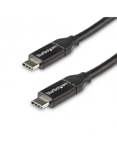Cable usb tipo c startech 0.5m - macho - macho - negro