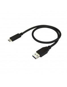 Cable usb tipo c a usb tipo a startech 0.5m - macho - macho - negro