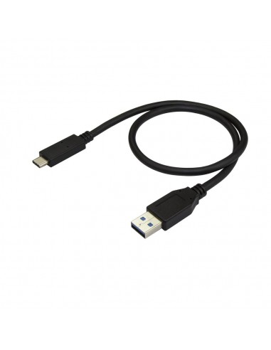 Cable usb tipo c a usb tipo a startech 0.5m - macho - macho - negro