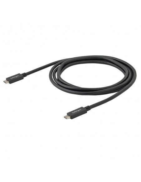 Cable usb tipo c startech 0.5m - macho - macho - negro Cable usb tipo c startech 0.5m - macho - macho - negro