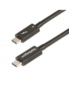 Cable usb tipo c startech 0.5m - macho - macho - negro