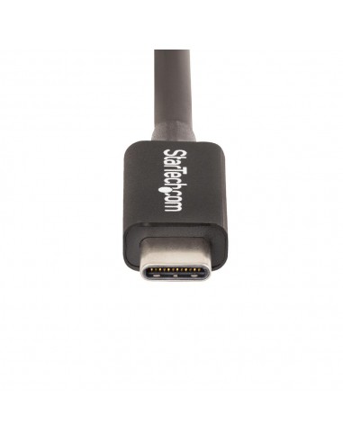 Cable usb tipo c startech 0.5m - macho - macho - negro