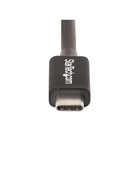 Cable usb tipo c startech 0.5m - macho - macho - negro Cable usb tipo c startech 0.5m - macho - macho - negro