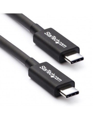 Cable usb tipo c startech 0.5m - macho - macho - negro