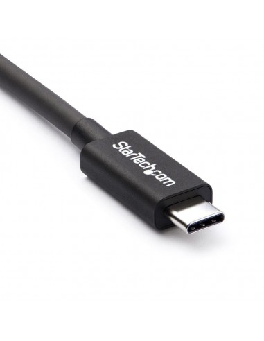 Cable usb tipo c startech 0.5m - macho - macho - negro