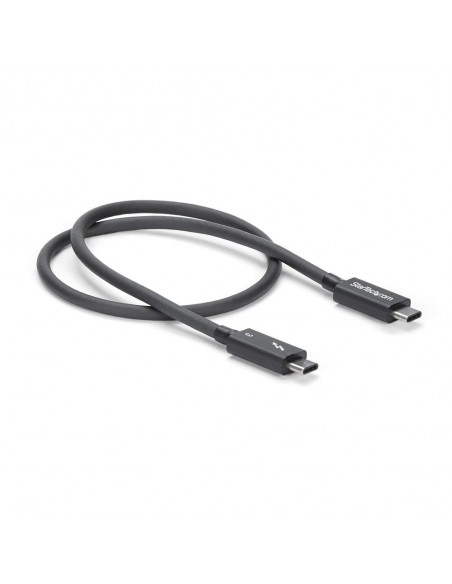 Cable usb tipo c startech 0.5m - macho - macho - negro Cable usb tipo c startech 0.5m - macho - macho - negro
