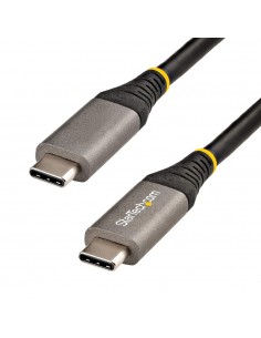 Cable usb tipo c startech 0.5m - macho - macho - negro