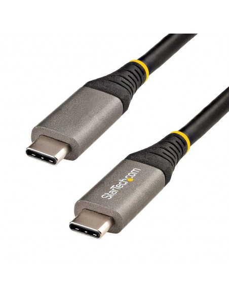 Cable usb tipo c startech 0.5m - macho - macho - negro