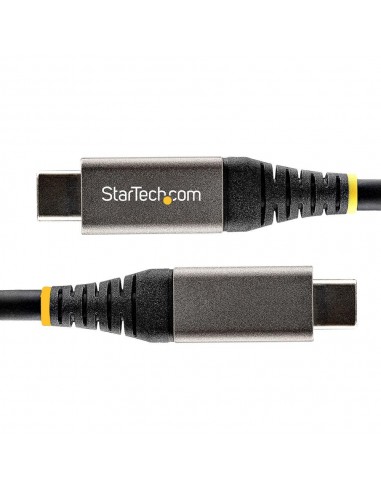 Cable usb tipo c startech 0.5m - macho - macho - negro