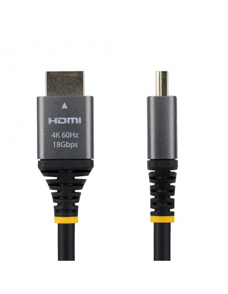 Cable hdmi 4k startech 0.5m - macho - macho Cable hdmi 4k startech 0.5m - macho - macho