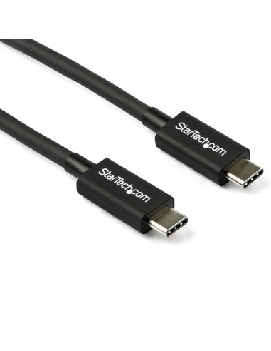 Cable usb tipo c startech 0.8m - macho - macho - negro