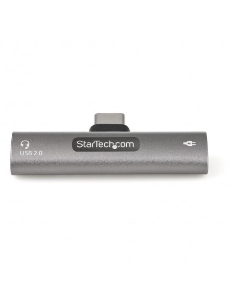 Adaptador audio y carga usb tipo c startech macho - hembra Adaptador audio y carga usb tipo c startech macho - hembra