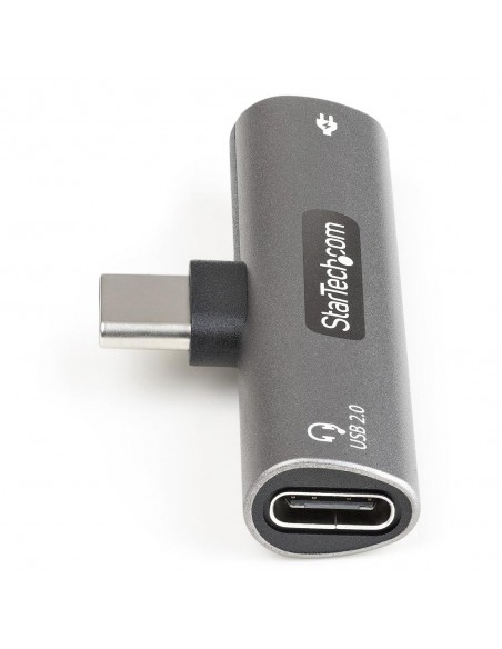 Adaptador audio y carga usb tipo c startech macho - hembra Adaptador audio y carga usb tipo c startech macho - hembra