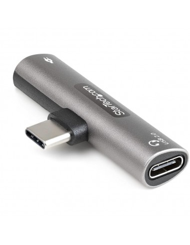 Adaptador audio y carga usb tipo c startech macho - hembra
